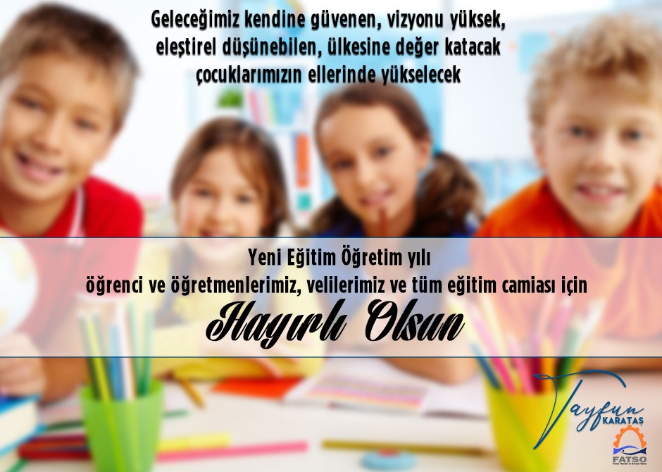2021-2022 Eğitim Öğretim Yılı Kutlama Mesajı