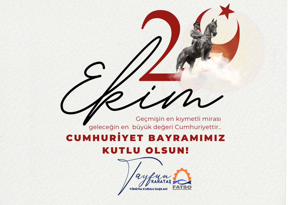 Cumhuriyet Bayramı Kutlama Mesajı
