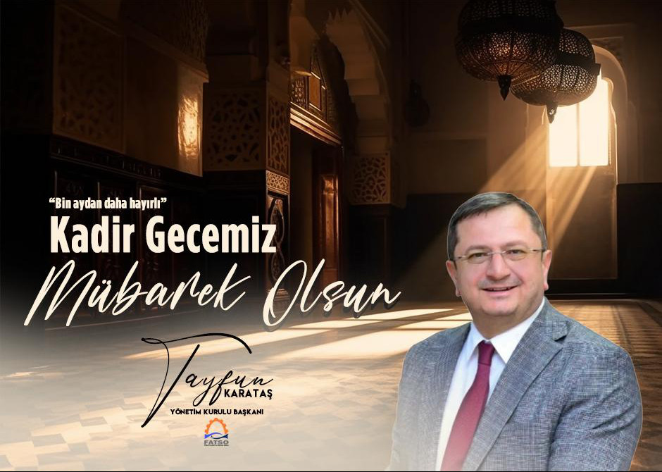 Kadir Gecesi Kutlama Mesajı