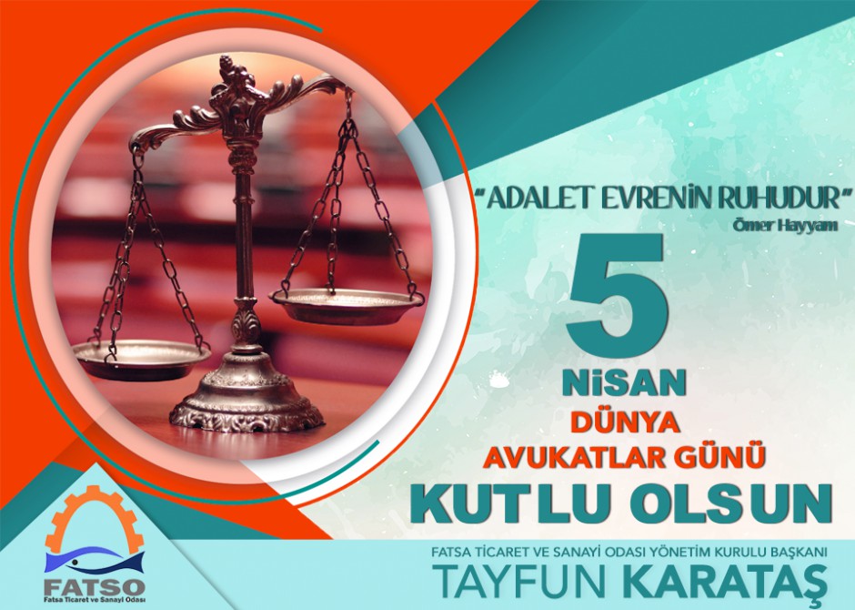 Dünya Avukatlar Günü Kutlama Mesajı